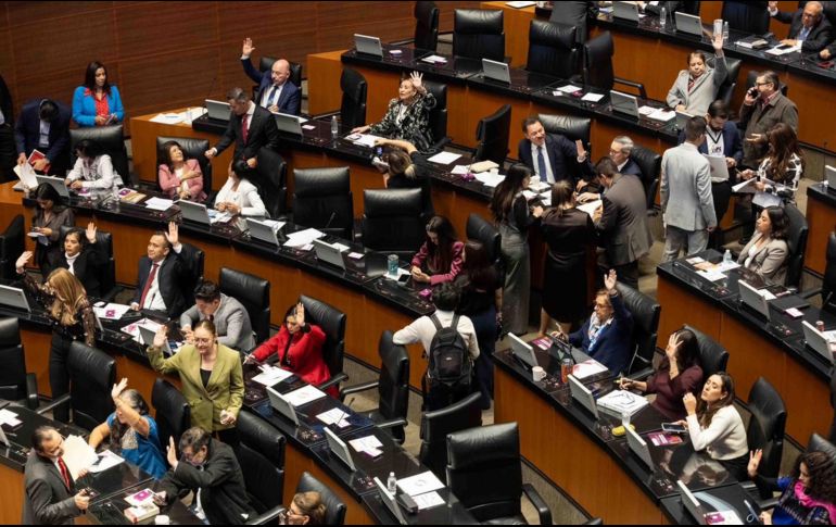 El Senado discutió con carácter de urgente la minuta que propone aranceles a 316 productos importados. SUN/Hugo Salvador