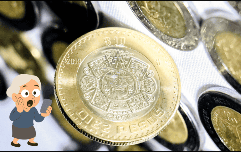Las monedas de 10 pesos, el cambio se centrará únicamente en los materiales de fabricación. CANVA