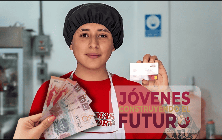 Con Jóvenes Construyendo el Futuro, el Gobierno de México otorga a los beneficiarios una beca mensual y seguro médico. ESPECIAL/Programas para el Bienestar