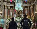 De acuerdo con el Secretario de Seguridad, Juan Pablo Hernández González, los oficiales viales estarán distribuidos en las vías aledañas al recinto religioso. ESPECIAL / SECRETARÍA DE SEGURIDAD