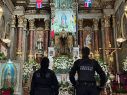De acuerdo con el Secretario de Seguridad, Juan Pablo Hernández González, los oficiales viales estarán distribuidos en las vías aledañas al recinto religioso. ESPECIAL / SECRETARÍA DE SEGURIDAD