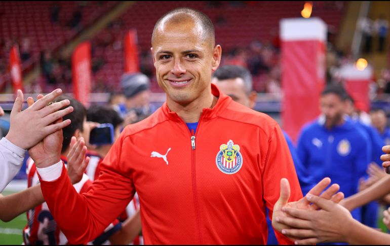 Javier Hernández se despide de Chivas. Imago7 / ARCHIVO