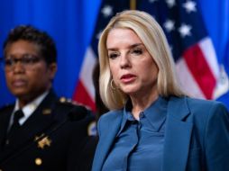 Pam Bondi solicita crear un sistema de recompensas para incentivar denuncias sobre sospechosos. EFE/MAANSI SRIVASTAVA