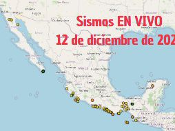 Sismos en México | EN VIVO | 12 de diciembre de 2025. ESPECIAL / SSN