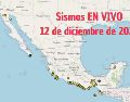 Sismos en México | EN VIVO | 12 de diciembre de 2025. ESPECIAL / SSN