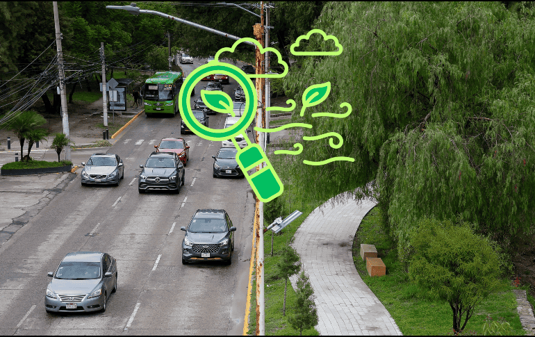 Índice de la calidad por zonas del AMG. EL INFORMADOR / ARCHIVO