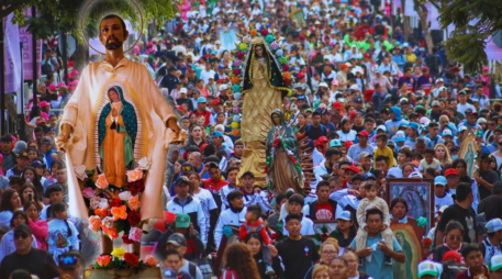 La primera aparición de la que Juan Diego dio testimonio fue el sábado 9 de diciembre en la madrugada. SUN / L. Camacho