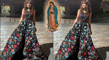 Esto sucedió tras la publicación de Itatí Cantoral de su regreso a la Basílica de Guadalupe para cantarle Las Mañanitas a la Virgen. ESPECIAL / TIKTOK ItatíCantoral