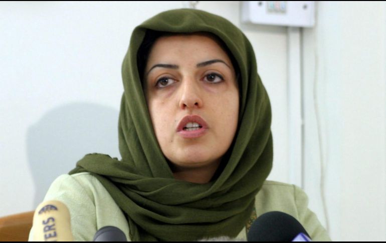 A pesar de las condenas y el encarcelamiento, la activista de derechos humanos y de las mujeres ha continuado denunciando las violaciones de derechos humanos en Irán. EFE / ARCHIVO