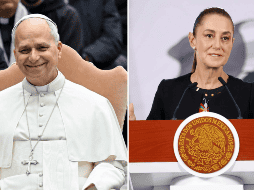 La llamada ocurre después de que, en su conferencia matutina del 2 de diciembre, la Presidenta informó públicamente que su gobierno busca concretar un contacto con León XIV. SUN / ARCHIVO / EFE / ARCHIVO