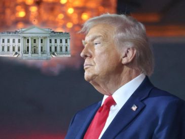 Trump ha ordenado apresurar las obras del salón de baile en la Casa Blanca. EFE / ARCHIVO