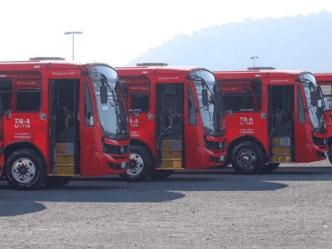 Diego Monraz y Pablo Lemus, coincidieron en resaltar que habrá una mejora en la frecuencia del paso transporte público. EL INFORMADOR / A. NAVARRO