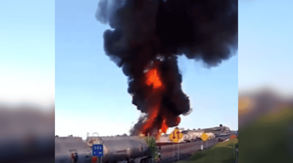 El incidente se registró en el kilómetro 107, dentro del tramo Tejocotal–San Alejo. ESPECIAL