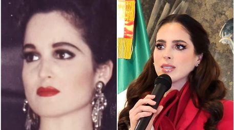 A la izquierda, Vanessa Fernández Balboa de joven, madre de Fátima Bosch. EFE / ARCHIVO / ESPECIAL