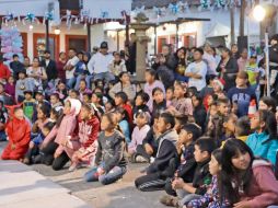 CELEBRACIóN. Las familias se deleitaron con diferentes actividades durante la Posada Municipal “Operación Regalo”. EL INFORMADOR