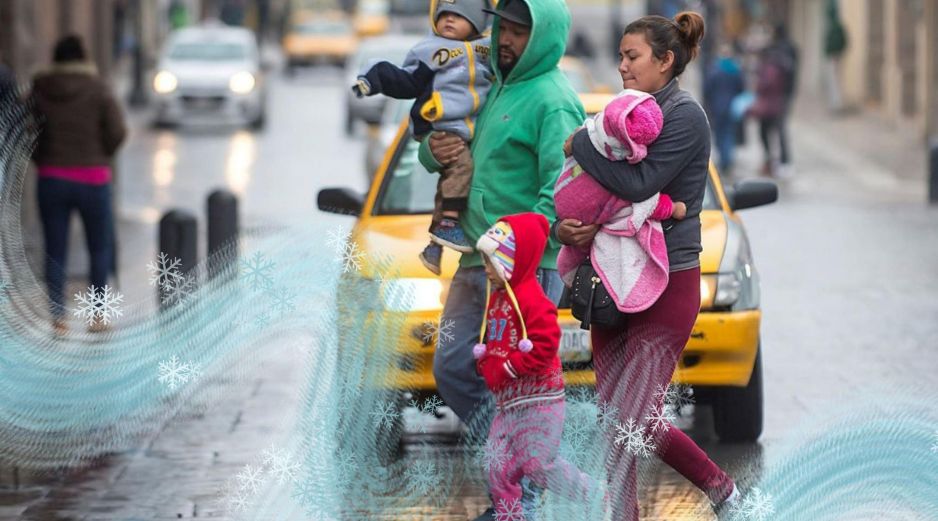 Pronóstico de lluvias y frío para hoy 14 de diciembre de 2025. EFE / ARCHIVO