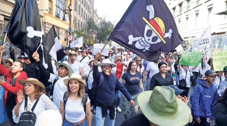 El secretario de Seguridad Ciudadana (SSC)  invitó a la gente a que se conduzca de manera pacífica en la marcha de la Generación Z. SUN / ARCHIVO