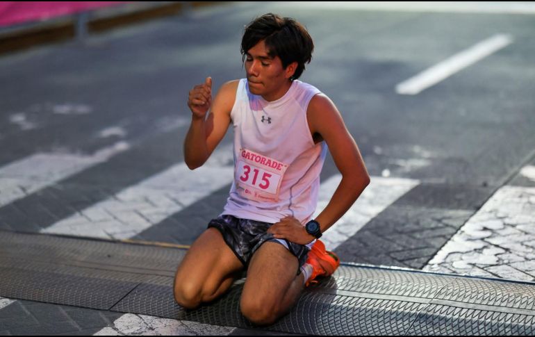 La ruta de 10 kilómetros, trazada por el corazón de la Ciudad de las Niñas y los Niños, ofreció postales únicas. ESPECIAL / Comude Jalisco