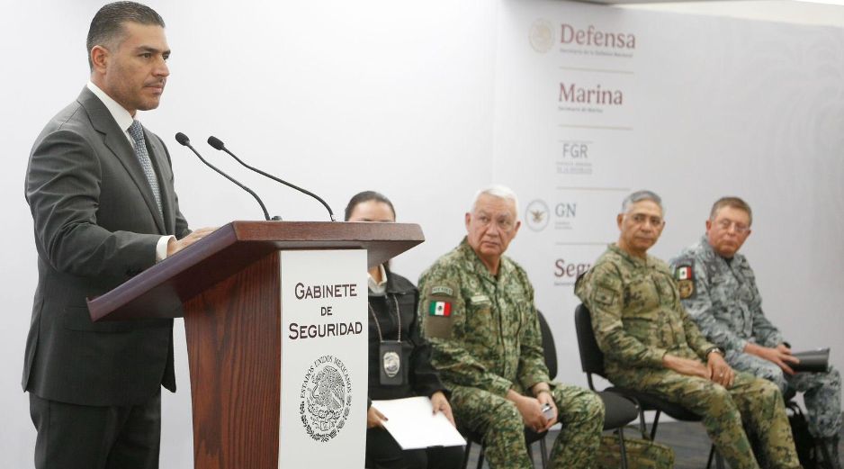 García Harfuch declaró que la investigación inicial empezó por denuncias específicas por extorsión. X / @OHarfuch