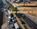 Bloqueos y cierres de carreteras en México este 15 de diciembre de 2025. EL INFORMADOR / ARCHIVO