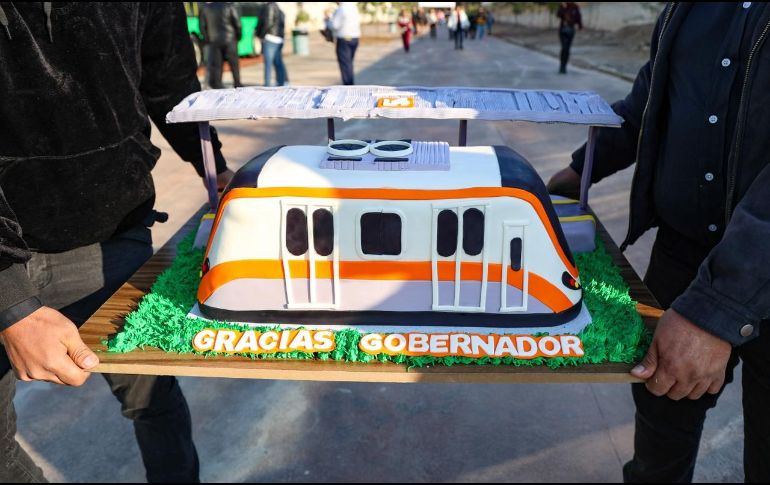 Imágenes de la inauguración de la Línea 4 del Tren Ligero este lunes 15 de diciembre. EL INFORMADOR/A. Navarro