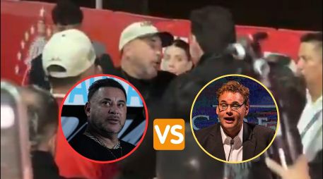 Con el trofeo de ganador, Antonio Mohamed tuvo en un choque de opiniones con David Faitelson. X / @AdictosMx / Imago7 / ARCHIVO