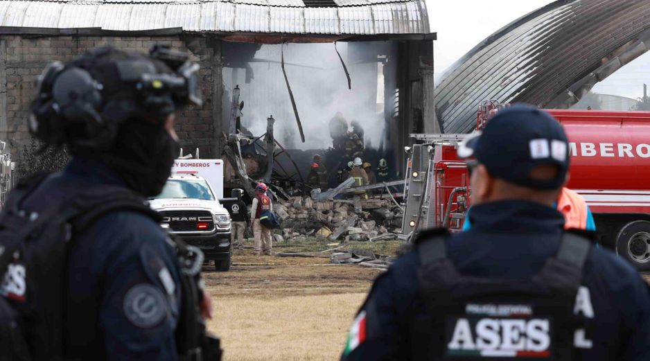 En el sitio aún trabajan para el retiro del fuselaje así como para localizar cualquier indicio. SUN / ARCHIVO