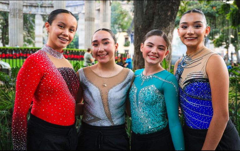 Natalia, Joanna, Suri y Alezka forman parte de la Asociación de Deportes Invernales del Estado de Jalisco. EL INFORMADOR/J.ACOSTA