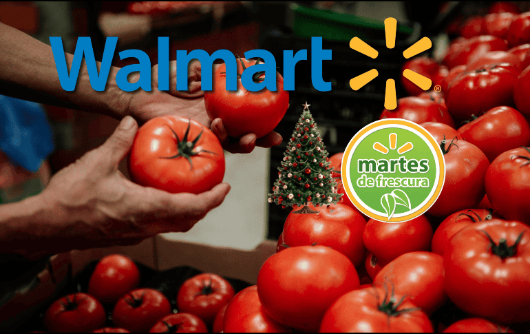 Las ofertas por el Martes de Frescura este 16 de diciembre son válidas en las más de 2 mil sucursales físicas de Walmart y en su tienda en línea. EL INFORMADOR / ARCHIVO