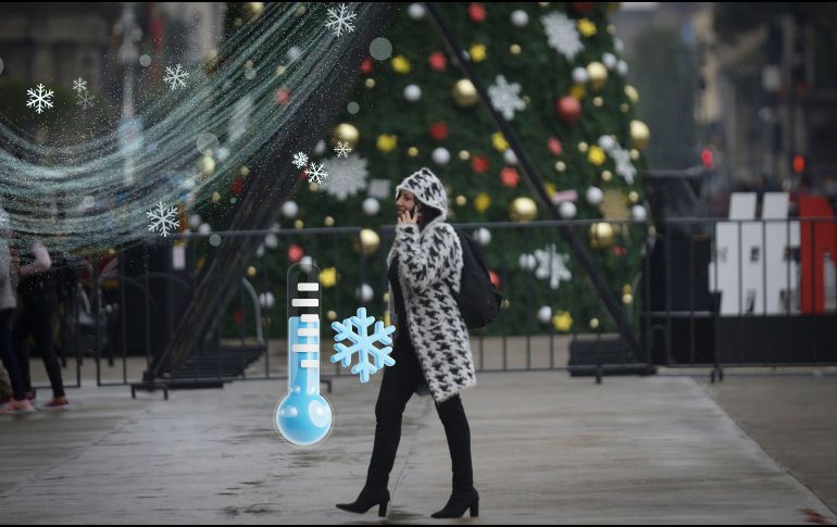 Este es el pronóstico de temperaturas mínimas para hoy 16 de diciembre de 2025. EL INFORMADOR / ARCHIVO