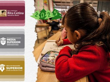 A lo largo de diciembre, los estudiantes que forman parte de las Becas Bienestar, ya sea de la Rita Cetina, Benito Juárez o Jóvenes Escribiendo el Futuro, están recibiendo el último pago del año 2025. ESPECIAL / EL INFORMADOR y CANVA