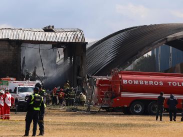 La avioneta transportaba a una familia que viajaba desde Acapulco hacia el Aeropuerto de Toluca. AP/R. Mercado