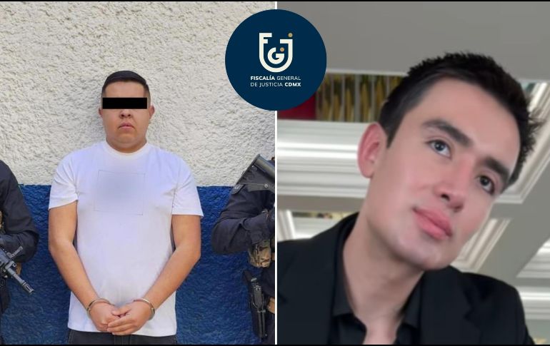 El sujeto detenido habría fungido de muro para permitir que los otros involucrados huyeran de la escena. ESPECIAL / Fiscalía de la Ciudad de México