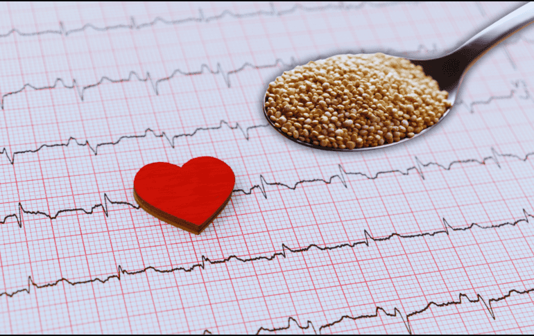 Debido a sus nutrientes, la quinoa colabora en el control del colesterol, mejorando la circulación sanguínea y previniendo la formación de coágulos. ESPECIAL / CANVA