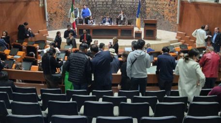 El Pleno del Congreso de Jalisco armonizó la ley federal en materia de extorsión durante sesión extraordinaria. EL INFORMADOR/M.HERNÁNDEZ