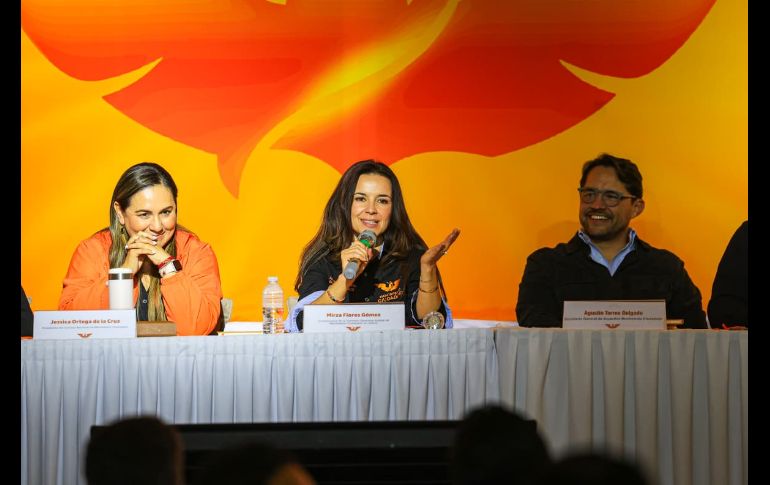 La dirigencia estatal de MC reconoció y agradeció la labor de los funcionarios en el Gobierno del Estado. EL INFORMADOR/ J. Acosta