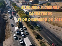 Bloqueos y cierres de carreteras en México este 17 de diciembre de 2025. EL INFORMADOR / ARCHIVO