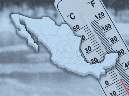 El jueves, el nuevo frente frío sobre la frontera norte de México y la vaguada en altura sobre el noreste del territorio nacional. ESPECIAL / CANVA