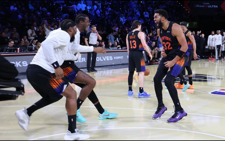 Los Knicks se sumaron a Los Angeles Lakers, en 2023, y los Milwaukee Bucks, el año pasado, como los únicos campeones en la historia de un torneo que sigue sin repetir finalistas. AFP / N. S. Butler