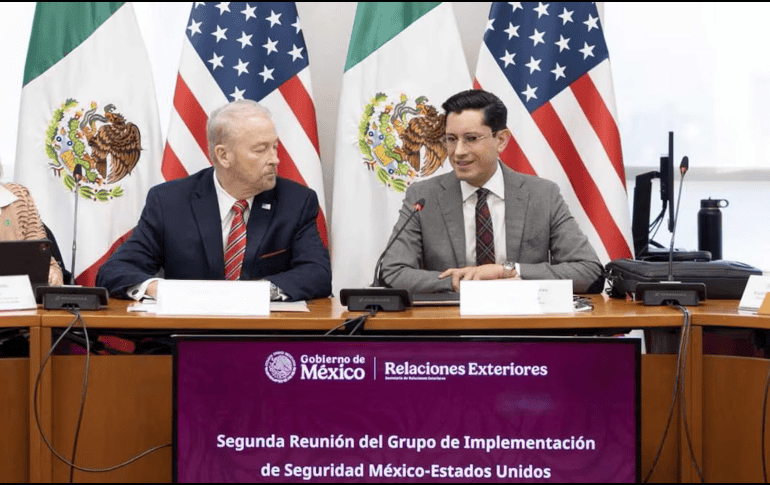 Se revisaron los avances desde el último encuentro celebrado en McAllen, Texas, con énfasis en el tráfico de armas. SUN / ESPECIAL