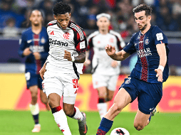 El PSG se convirtió en el tercer equipo en todo el mundo en conquistar seis títulos en un mismo año, una hazaña reservada para muy pocos. EFE / N. Thekkayil