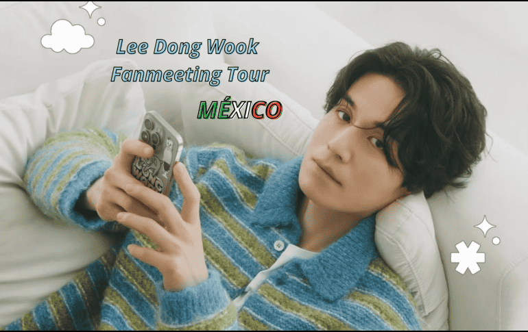 El actor surcoreano convivirá con su fandom mexicano en el Teatro Metropólitan. ESPECIAL/INSTAGRAM leedongwook_official