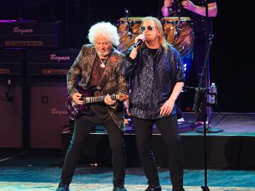 Toto entregó 15 canciones en poco más de 90 minutos. EL INFORMADOR/J. Acosta