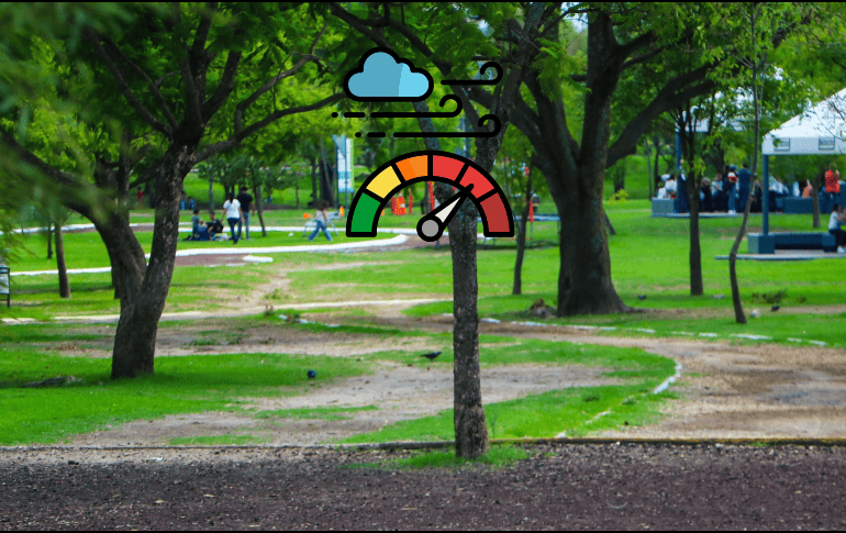 Índice de la calidad por zonas del AMG. EL INFORMADOR / ARCHIVO