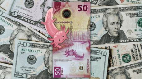 Según información de Bloomberg, el tipo de cambio este día arranca en 17.98 pesos por dólar (Ciudad de México, 07:45 horas). ESPECIAL / CANVA