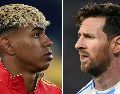 Uno de los principales atractivos del duelo será el enfrentamiento sobre el césped de Lionel Messi y el prodigio Lamine Yamal, pasado y presente del Barcelona. ESPECIAL, AFP / L. Robayo