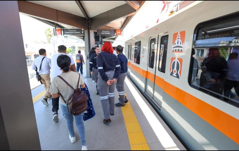 Amílcar López, titular del Siteur, explicó que la Línea 4 se encuentra en una etapa de ajustes operativos y técnicos. EL INFORMADOR / A. NAVARRO