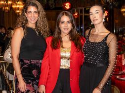 Pamela Garibay, Carolina Crowley y Lorena Paniagua. GENTE BIEN JALISCO / The last fashion dinner