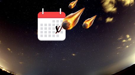 Esto debes saber para no perderte la última lluvia de meteoritos del año. EFE / ARCHIVO