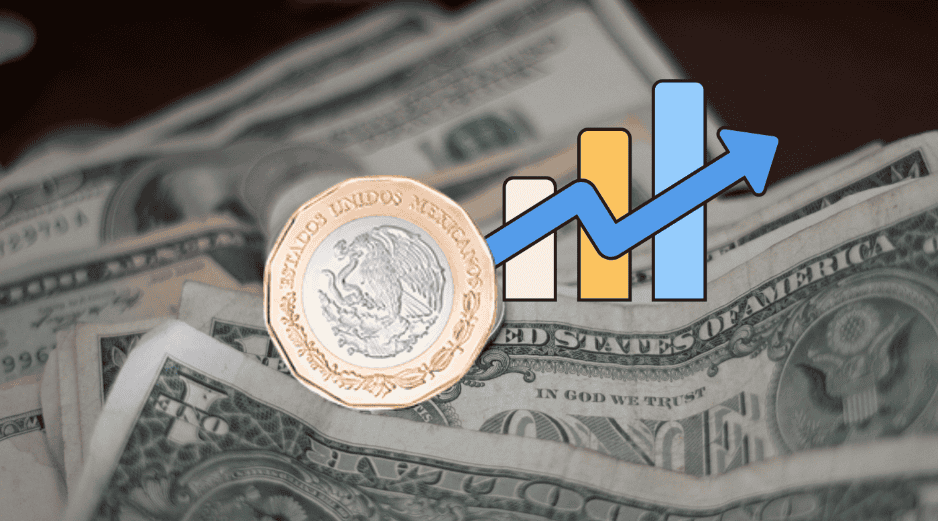 En el balance semanal, la divisa estadounidense acumula una ligera baja de 0.3%, mientras que en el último año aún refleja una depreciación del 12.25%. CANVA